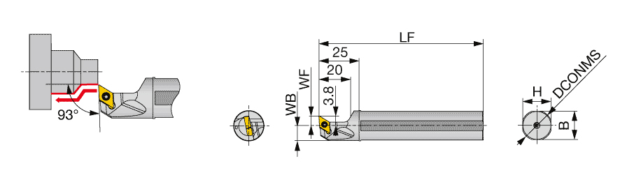 Tungaloy Thailand Turning External Turning General Indexable